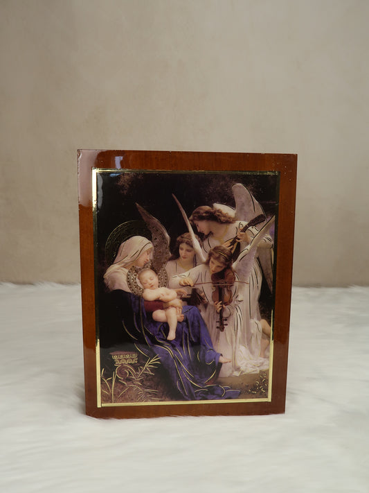 Baptism 6 Piece Wooden Box Set
