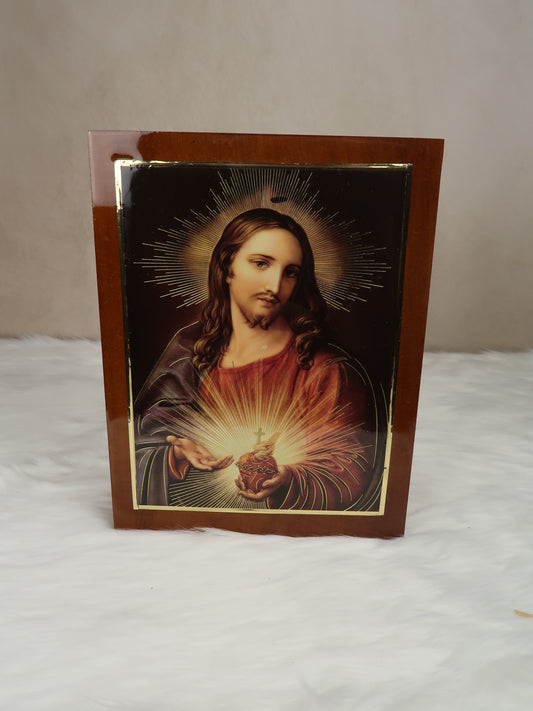 Baptism 6 Piece Wooden Box Set